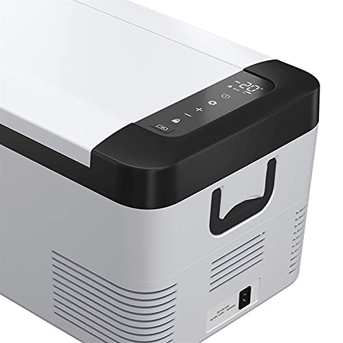 Mini refrigerador portátil para coche, 12/24 V, compresor, 12/24 V CC, 110-240 V CA, ideal para uso familiar al aire libre (color: A, tamaño: 24 V, 110 V, 220 V)