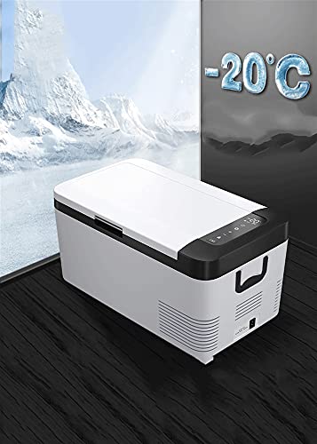 Mini refrigerador portátil para coche, 12/24 V, compresor, 12/24 V CC, 110-240 V CA, ideal para uso familiar al aire libre (color: A, tamaño: 24 V, 110 V, 220 V)